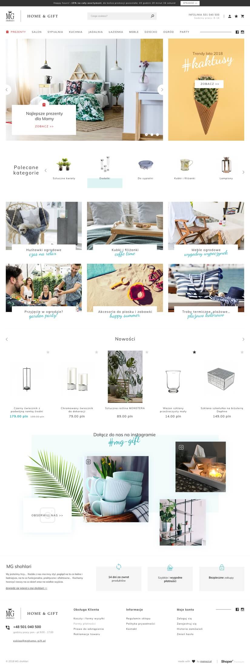 Sklep z akcesoriami do domu